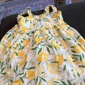 Beautiful lemon  summer dress